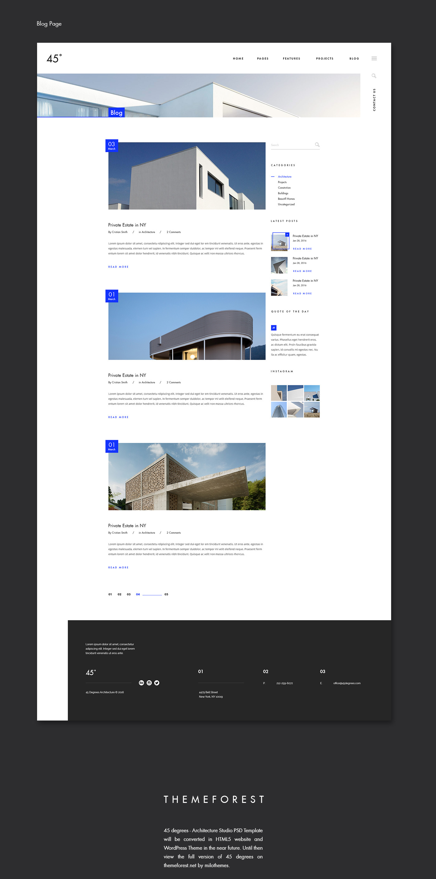 Architecture website architecture agency consrtuctions modern website clean website corporate architects