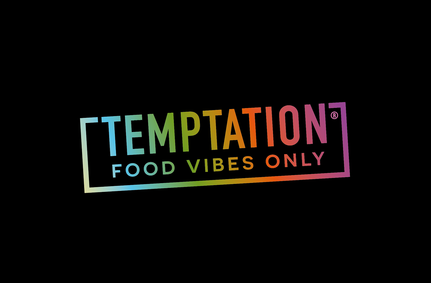 vibes temptation Asian Food ribs takeaway Packaging brand identity logo only