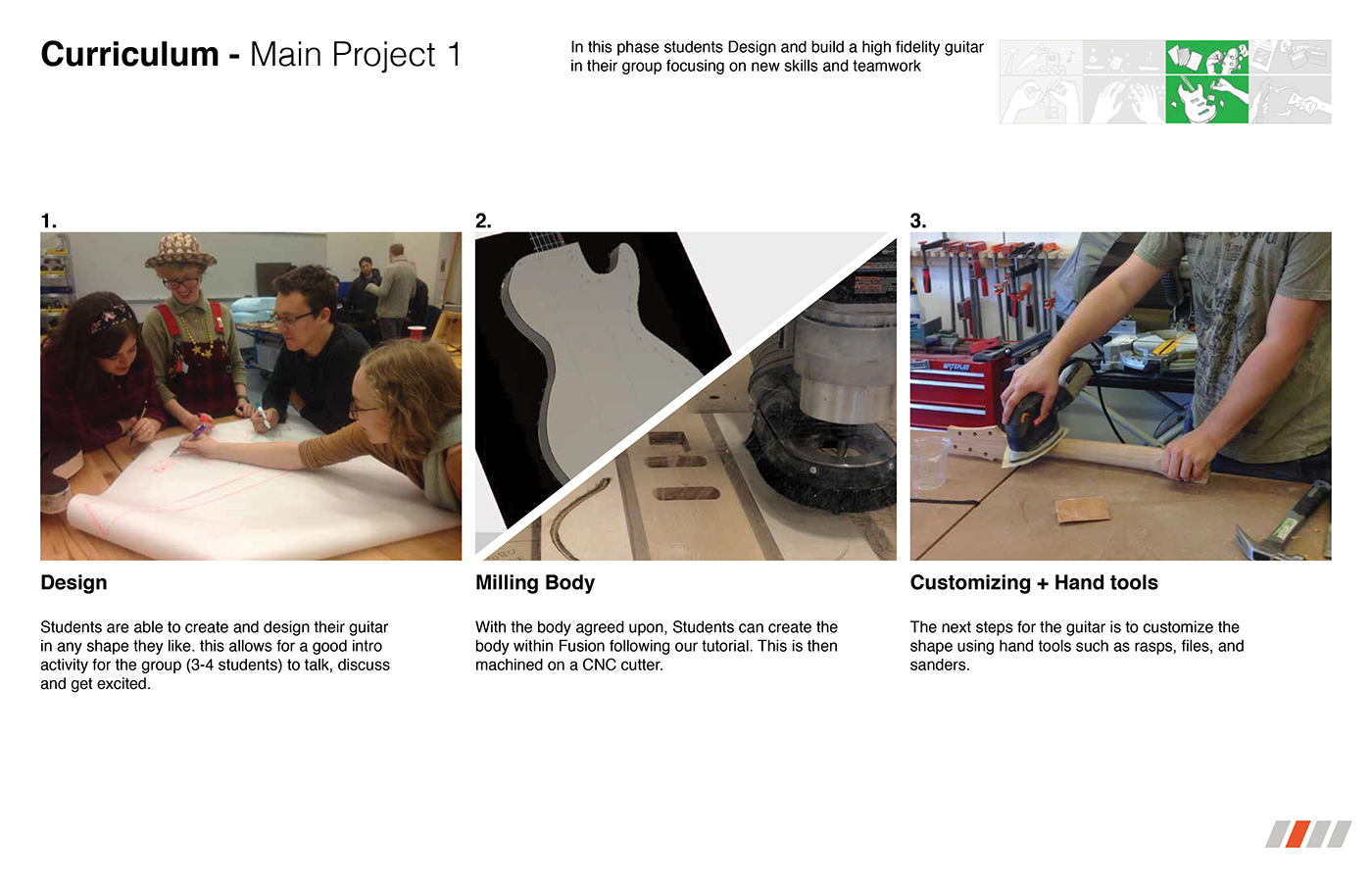 portfolio design massart process senior Capstone augmented jeep guitar reality