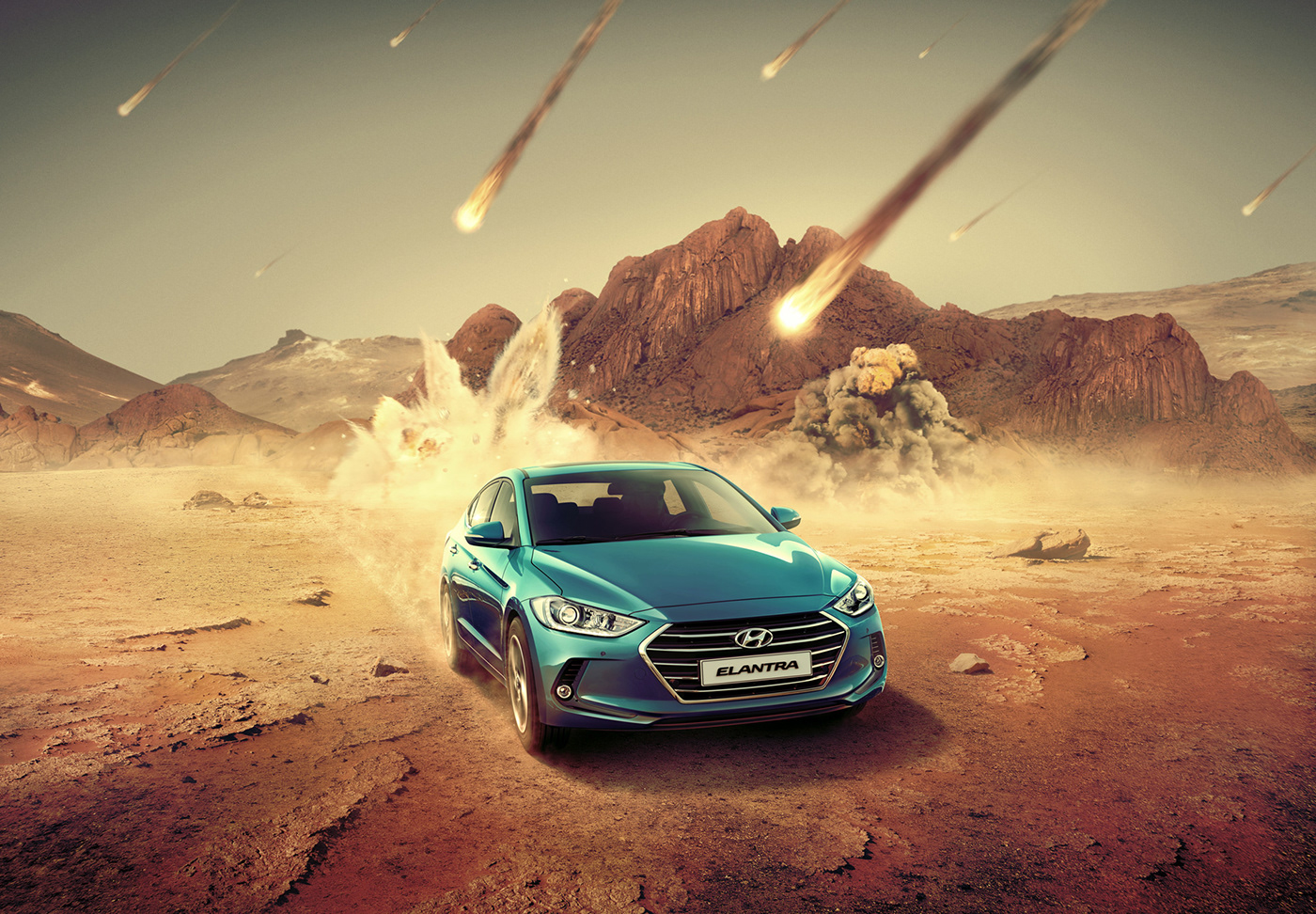 car photoshop asvertising 3D mazda Hyundai toyota Subaru opel visualisation