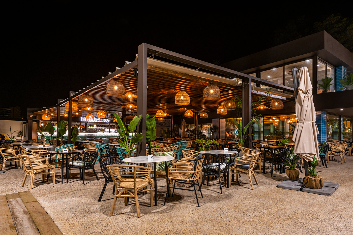 bar beach club habanero Interior Interiorismo restaurant
