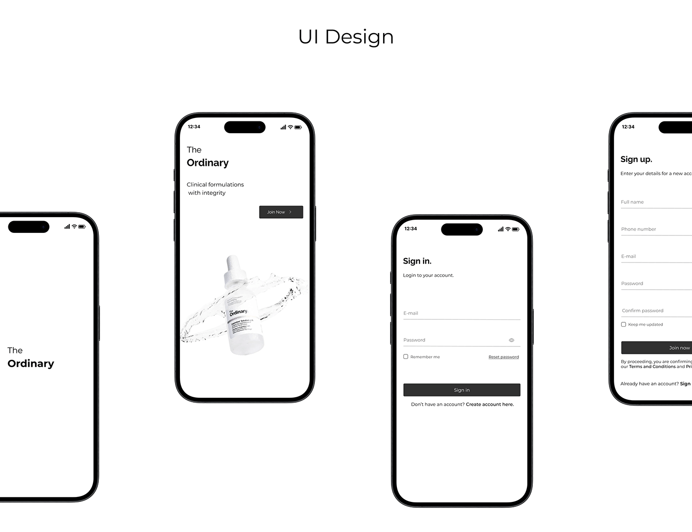 UI/UX Figma ui design Mobile app
