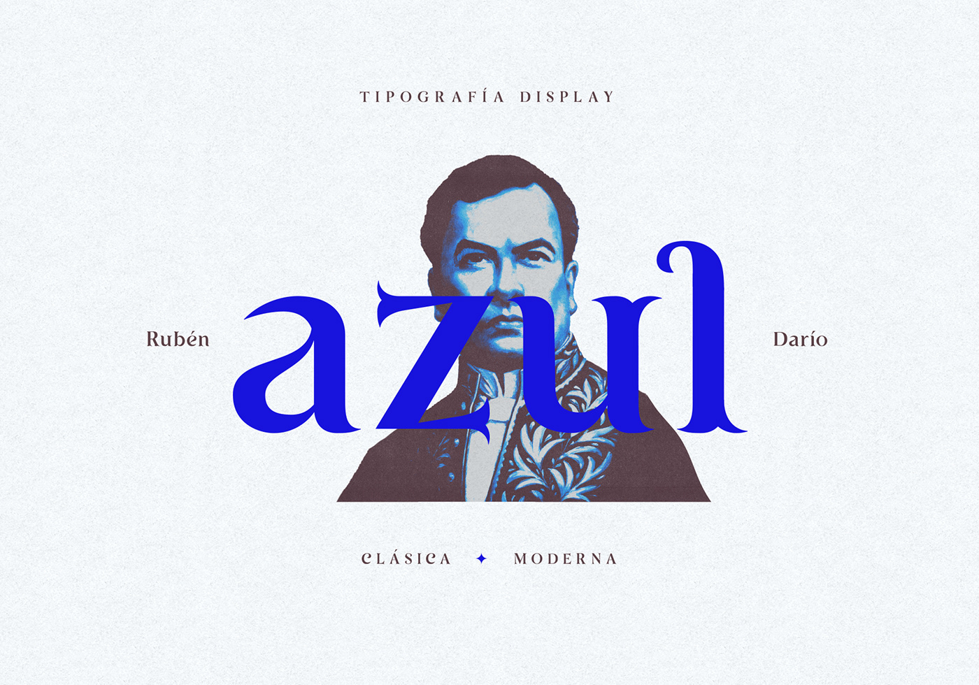 Display font Free font nicaragua Ruben Darío type Typeface typography   display font lettering