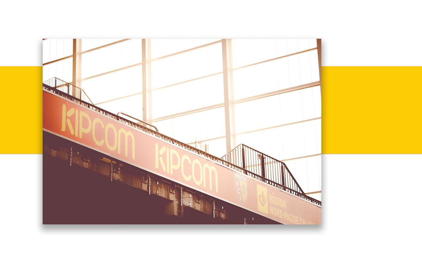 kipcom company studio creation design sport signalétique brand branding 