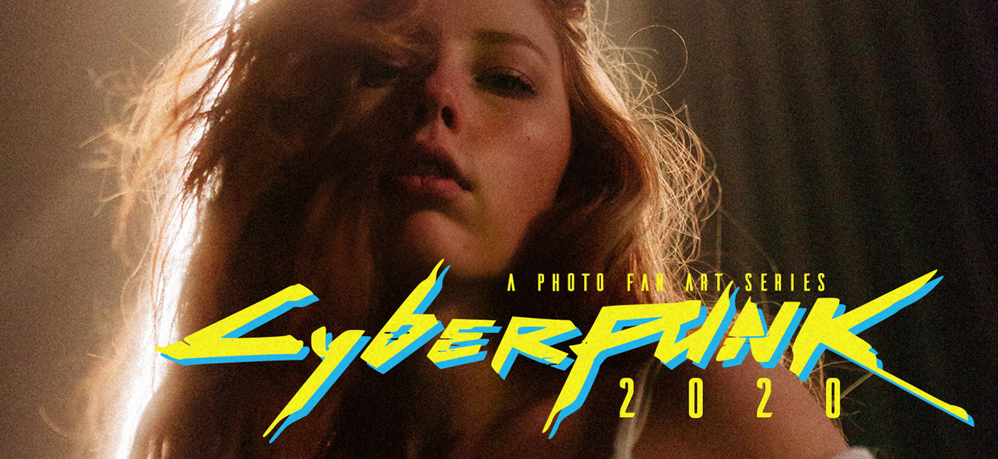 cinematic Cyberpunk Fan Art fog Moody neonlights Photography  series Canon sigma