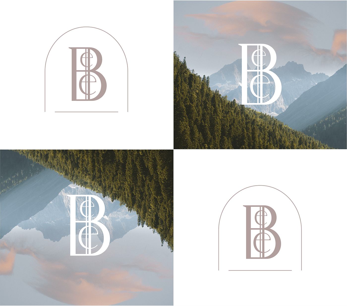 beauty Belle Logo Design Nature packaging design Stationary design branding  inspiration Project Unreal Project