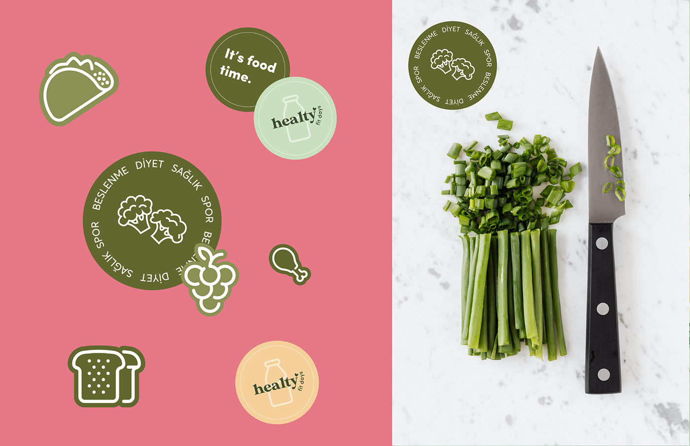 brand brand identity Food  healt social media brand guide branding  design designer Stationery