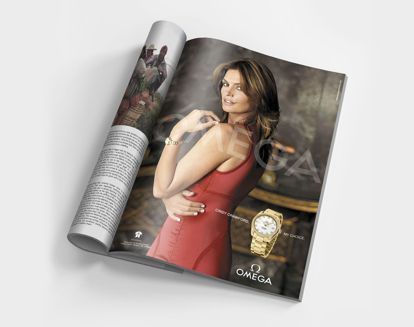 advertisement watch luxury brand print ad Magazine Ad