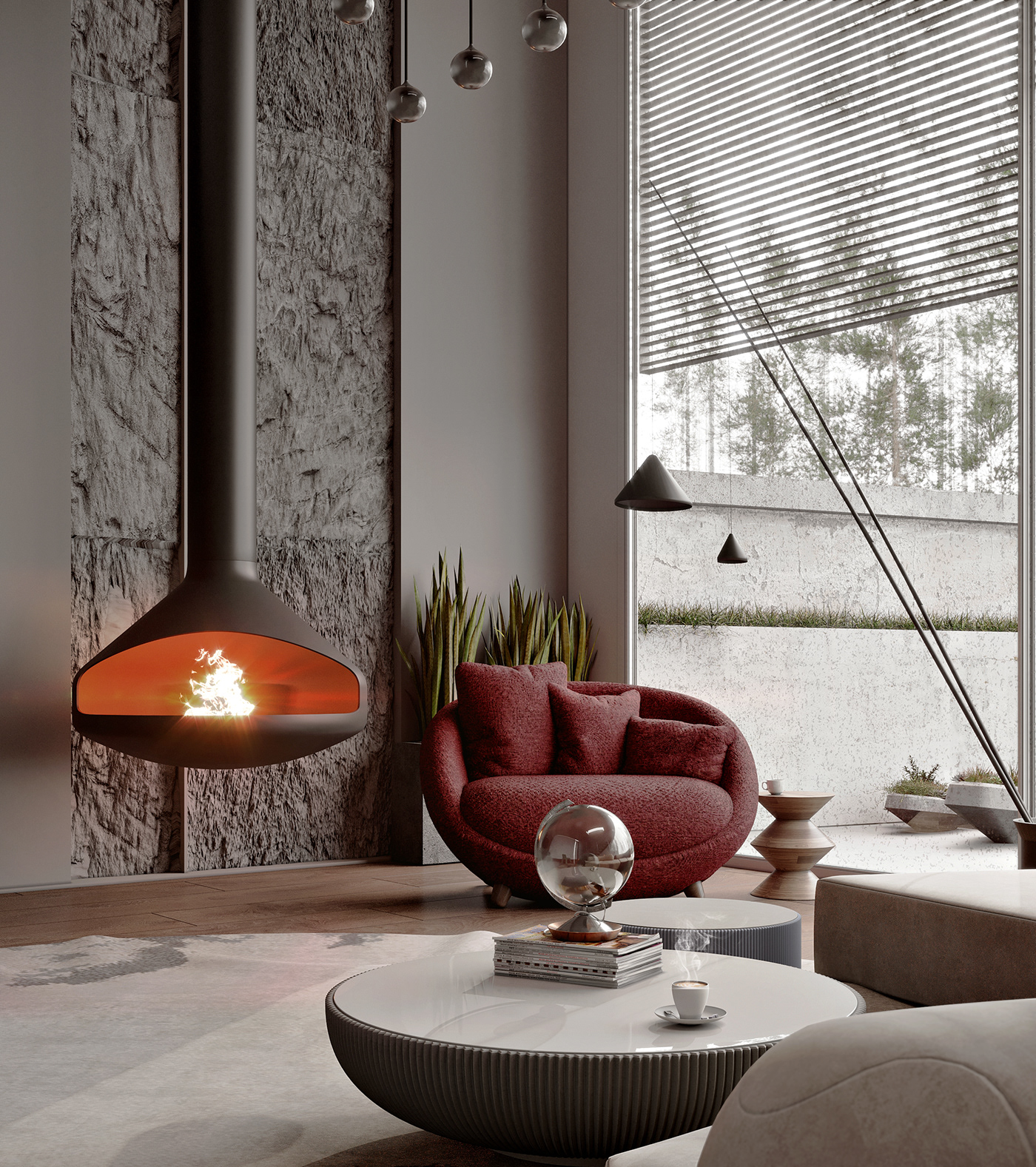 3dsmax archtiecture archviz house Interior Interior des interior design  modern VISUALI visualisation