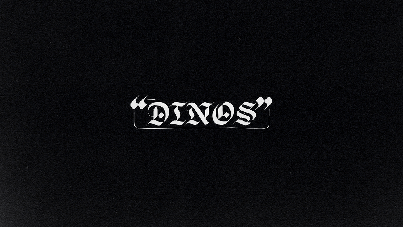 affiches dinos eartsup graphisme rap Typographie