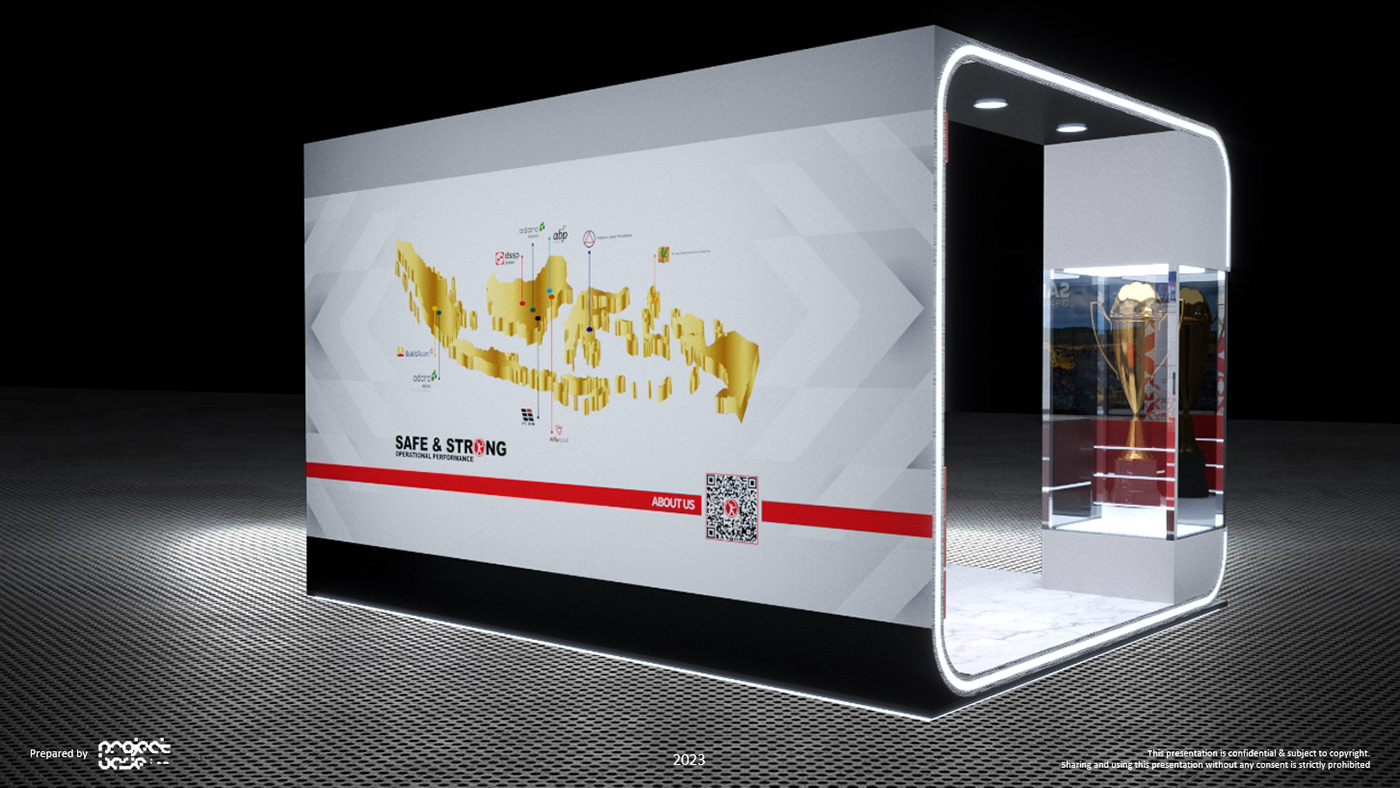 3D 3d design technical drawing corporate Exhibition  booth Exhibition Design  visualization corporate display