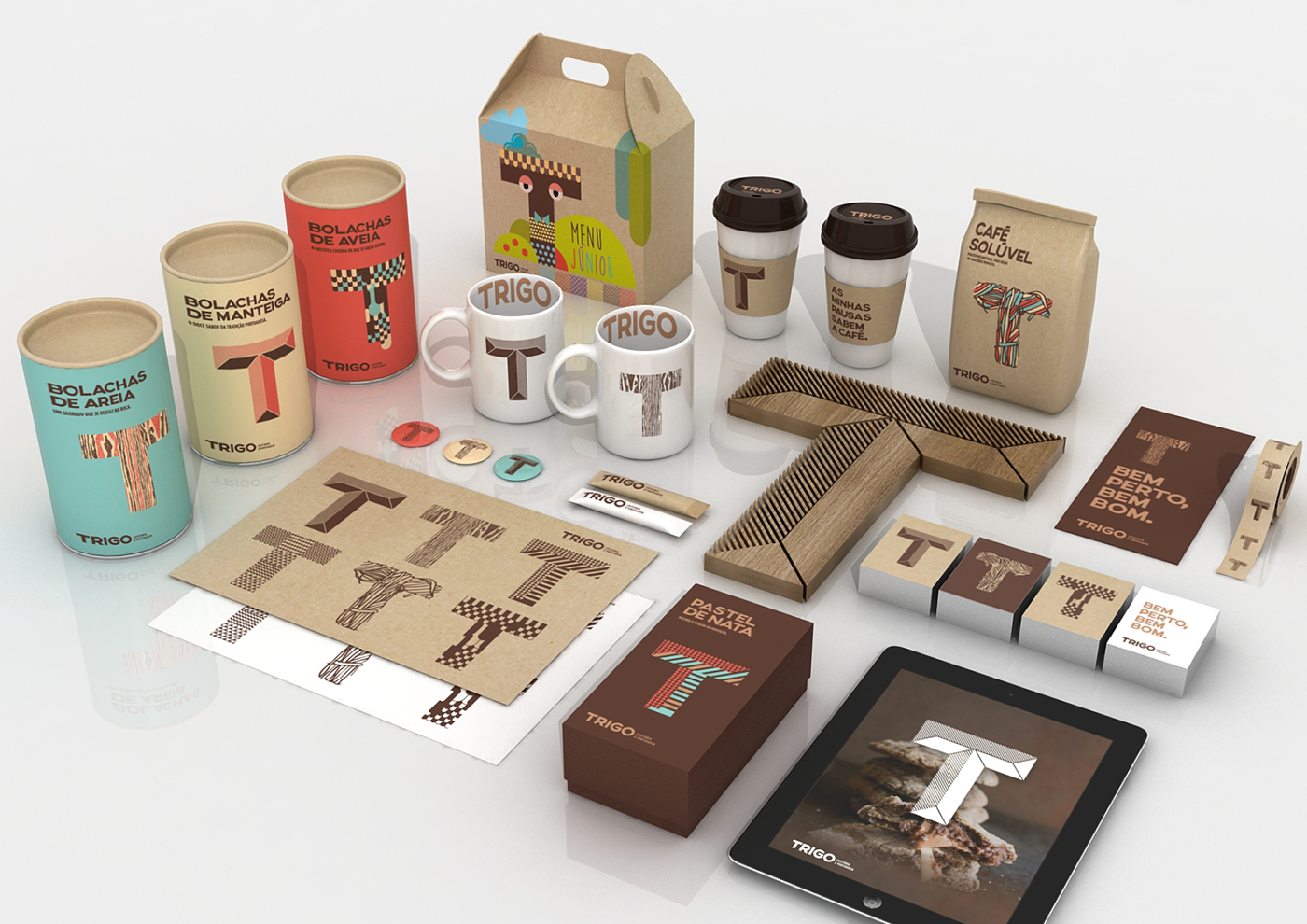 identity typography   logo branding  Food  Coffee bakery Packaging store ILLUSTRATION 
