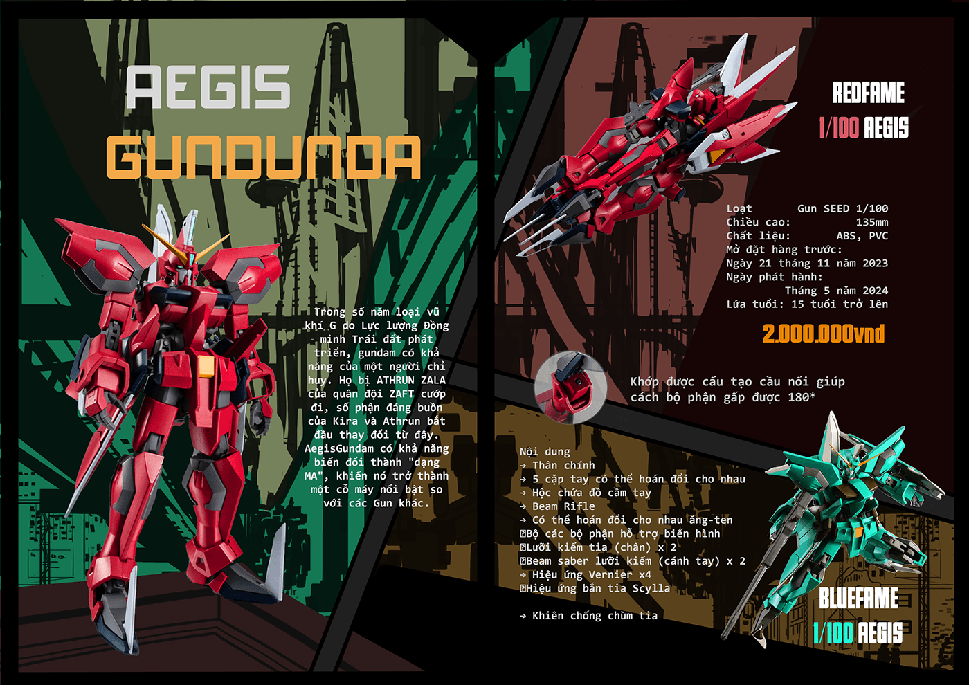 Catalogue catalog Gundam brochure poster Graphic Designer