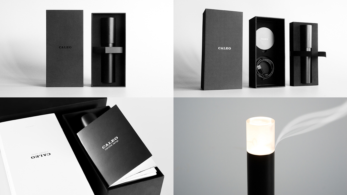 Lamp Packaging product branding  candle bachelor thesis furniture design stores minimalistic adobeawards