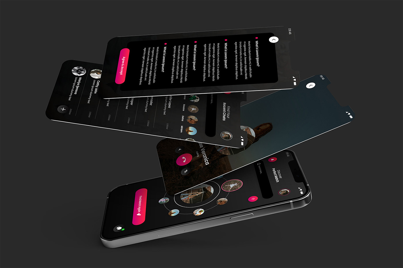 adobexd App Design Concept dating app dating app app daydating