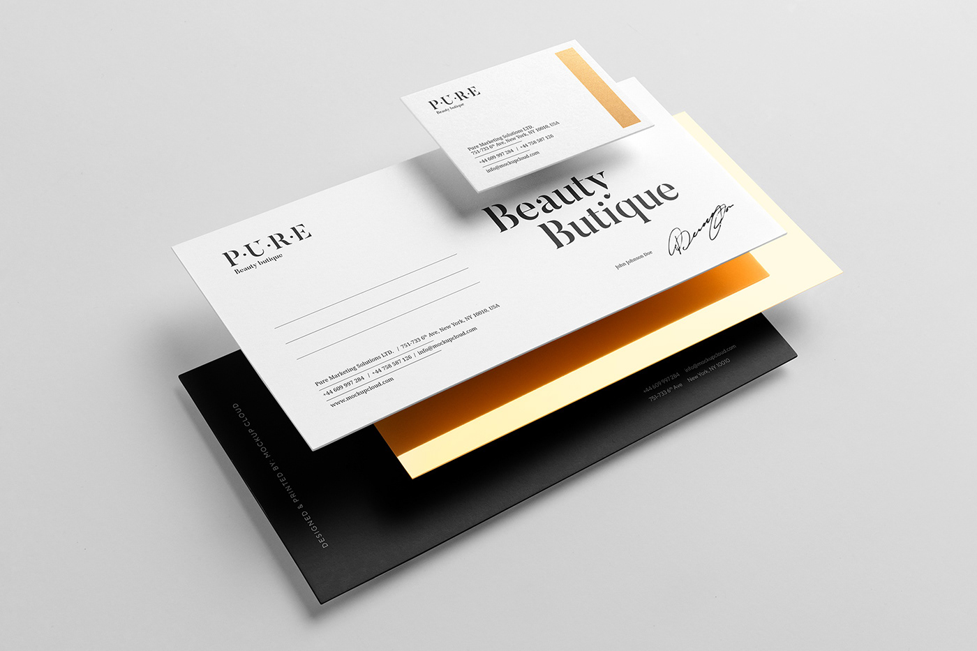 Download Free Pure Branding Mockup Kit Vol 2 On Behance PSD Mockups.
