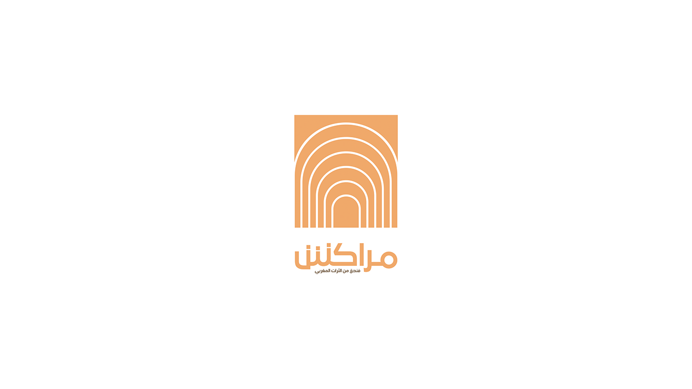 hotel logo branding  Morocco graphic design  Advertising  Logotype luxury Marrakech clean
