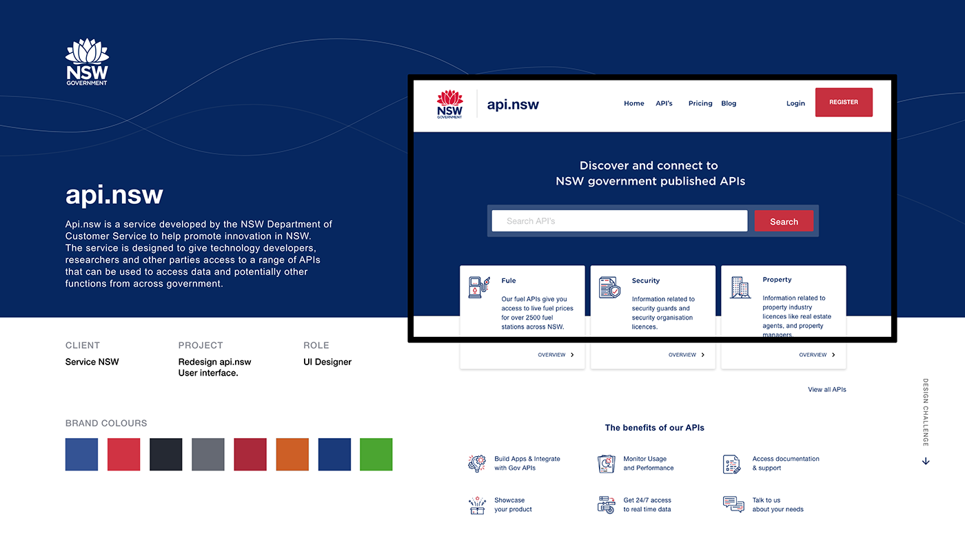 API Website ui design UX design User Interace api Australia Web Design  minimal ux user experience