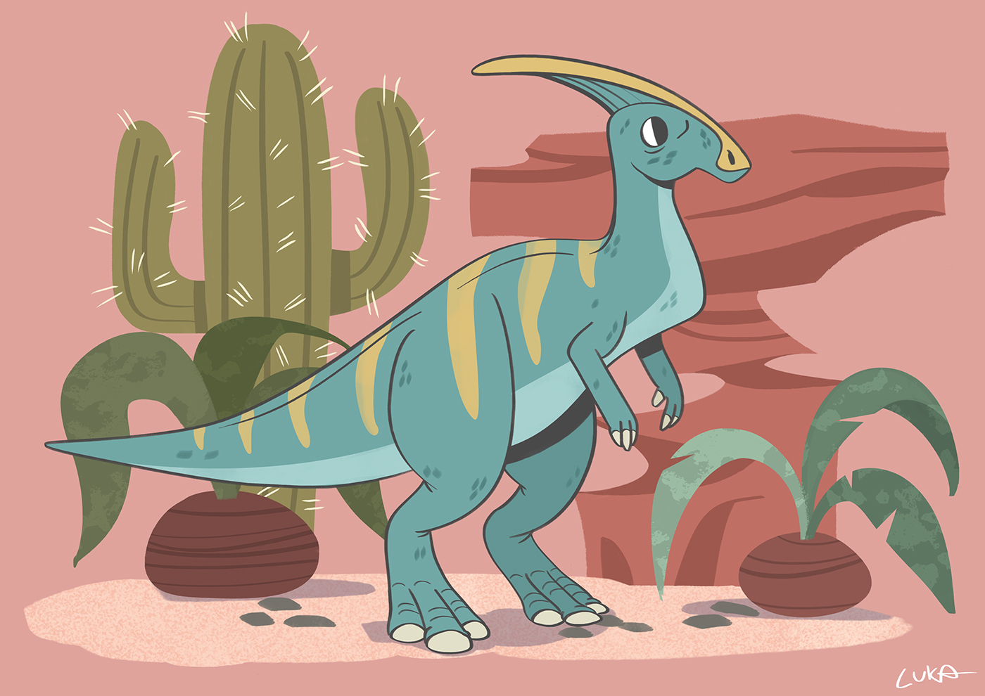 Parasaurolophus! 