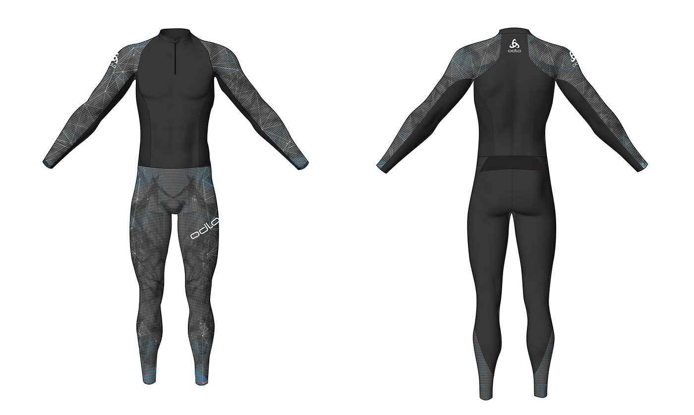 aerodynamic xc suit snow Ski aerosuit odlo product suit ISPO winner