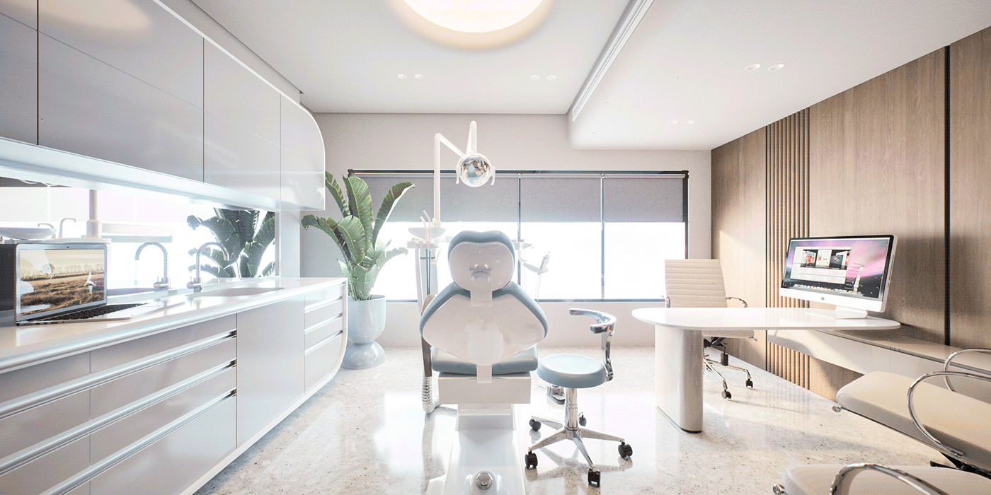 archviz CGI children clinic dental happiness interior design  joy peace Unreal Engine