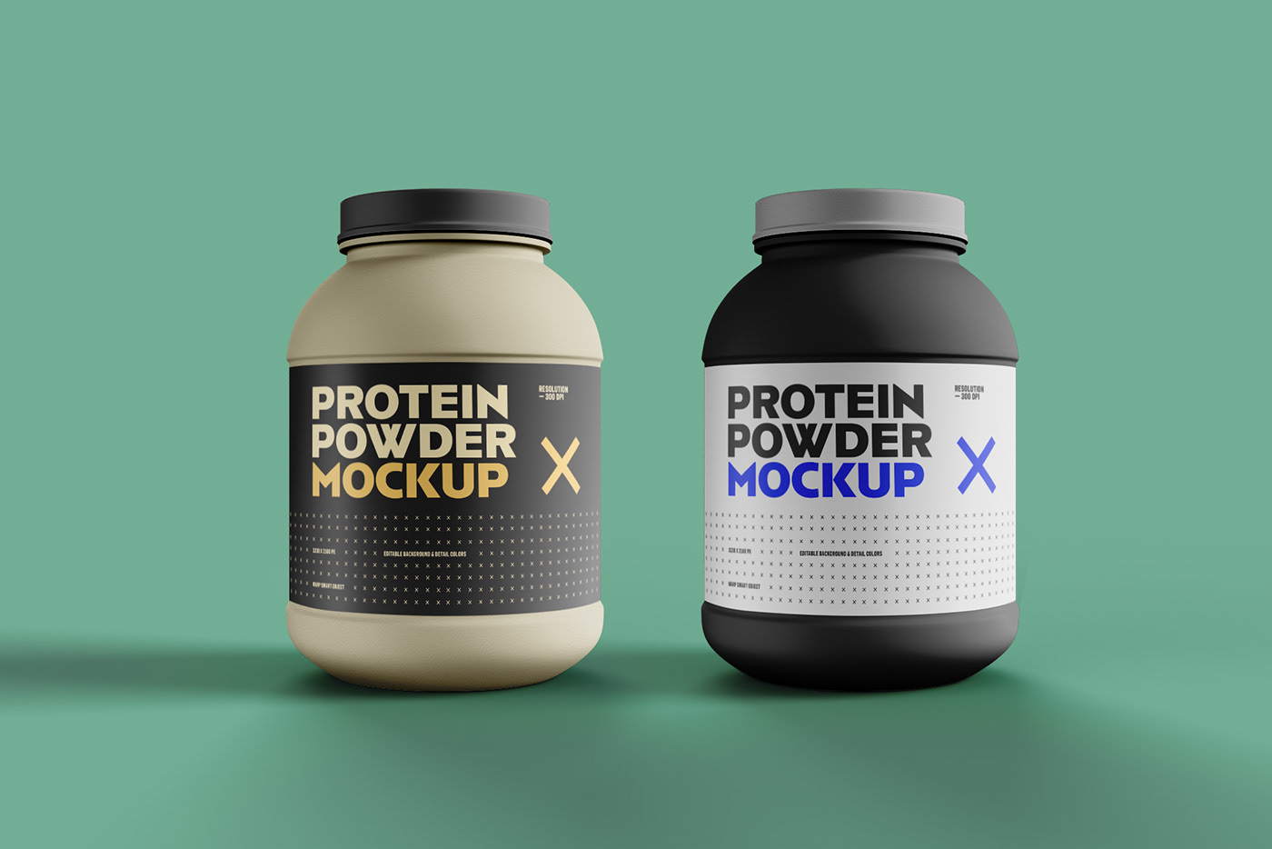 Food  free jar Mockup package Packaging Packaging Label plastic protein supplement