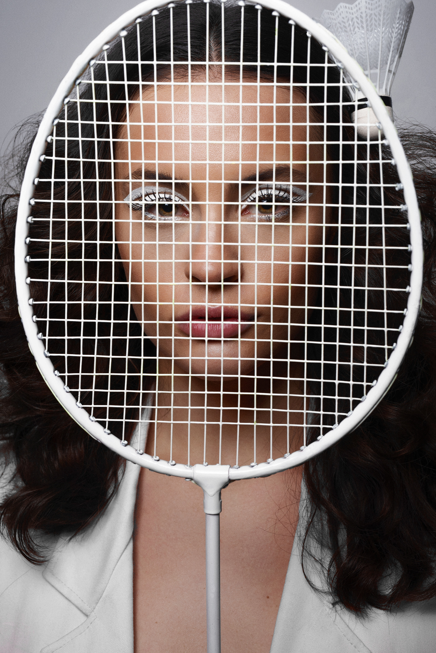 moda Fashion  sports makeup editorial Photography  art White tennis model
