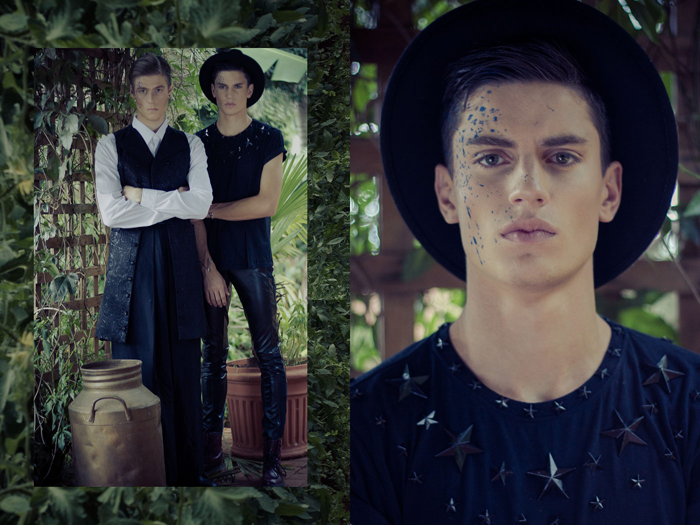 editorial moda masculino male model beauty art styling  Amish