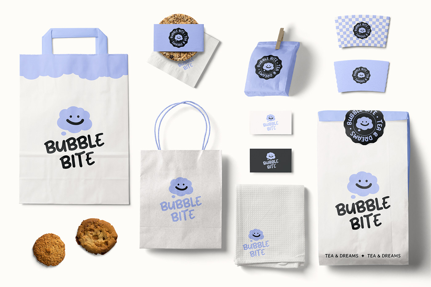 brand identity branding  Logo Design packaging design bubble tea Boba Tea business card Brand Design visual identity brand