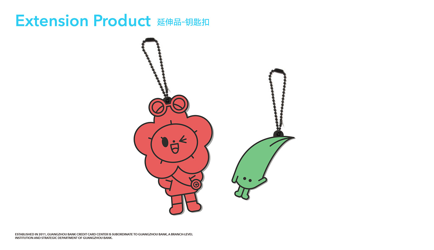IP 吉祥物 银行 Bank brand 品牌 花朵 flower Mascot Character