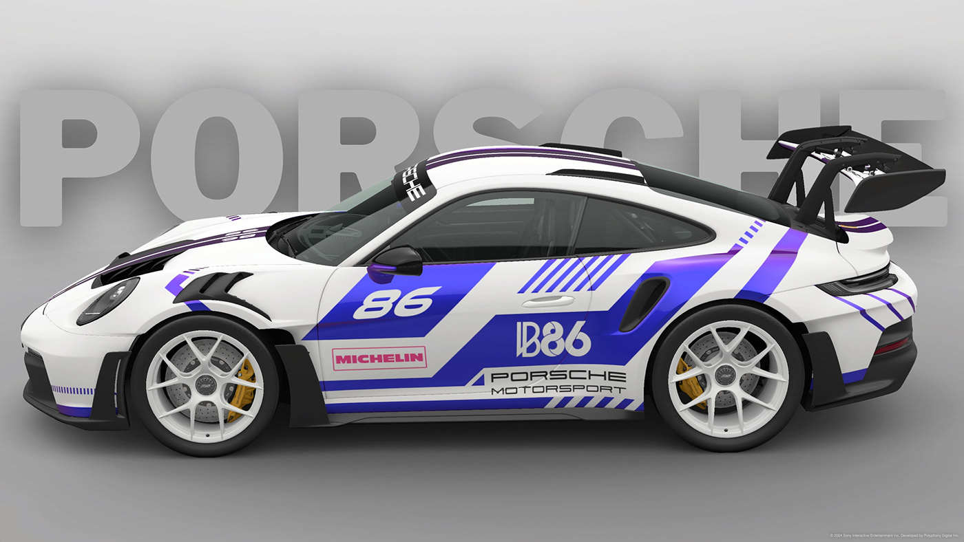 Porsche Porsche 911 GRANTURISMO7 playstation Livery LiveryDesign Motorsport Racing sport granturismo