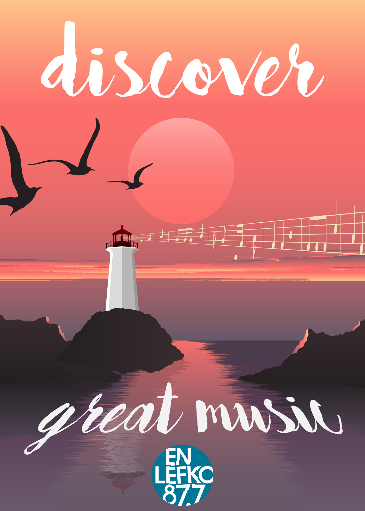 en lefko discover great music Radio Space  lighthouse compass akto