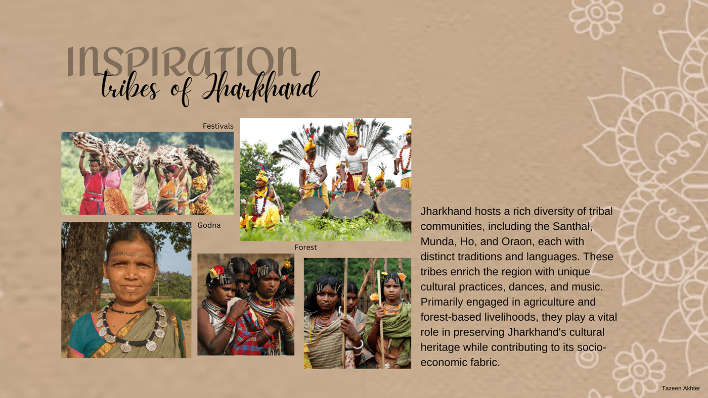 craft bamboo Jharkhand heritage artisans tatto GODNA tribals