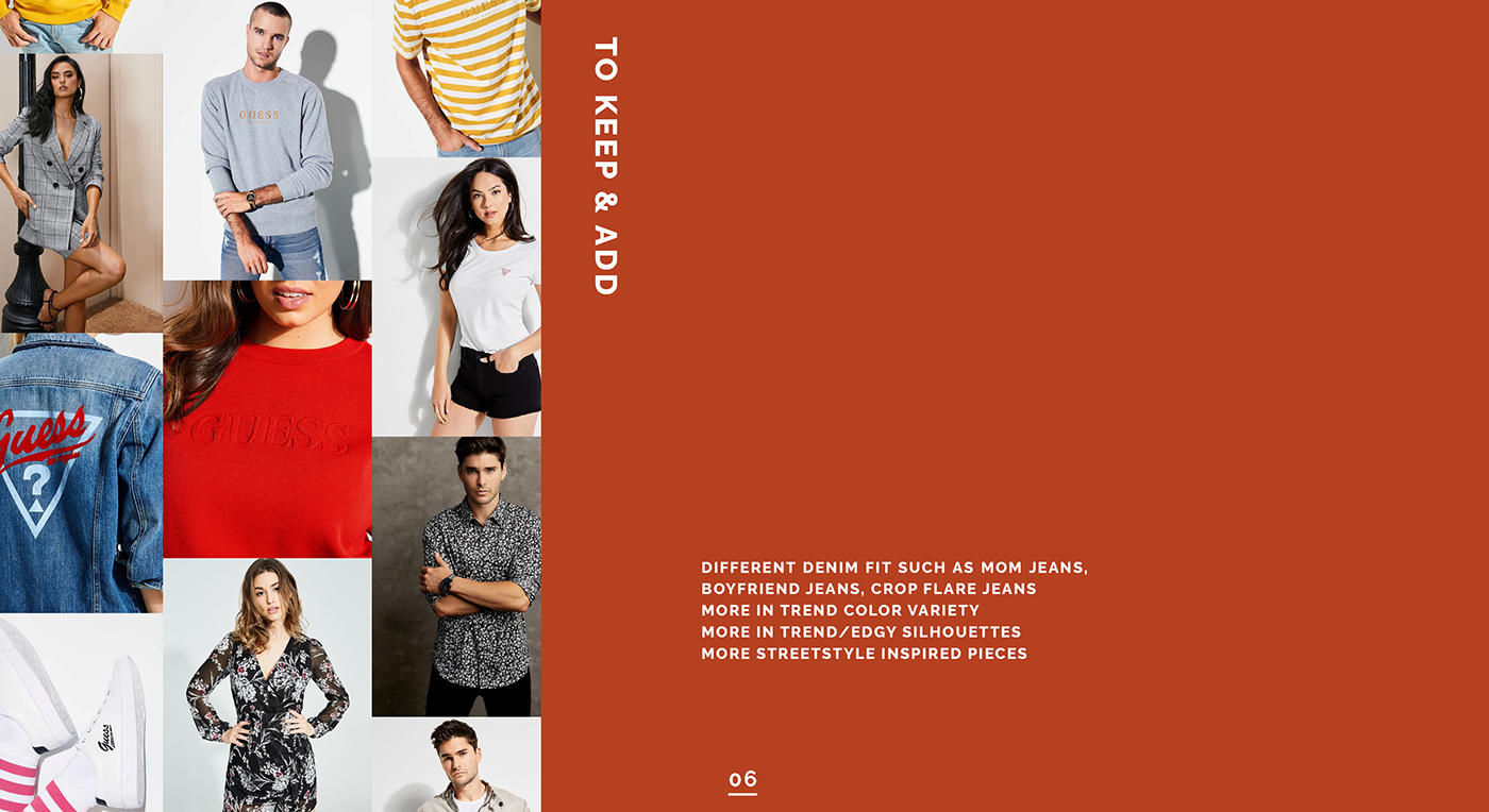 branding  Guess Fashion  marketing   management design graphic design  advertisement mock-up