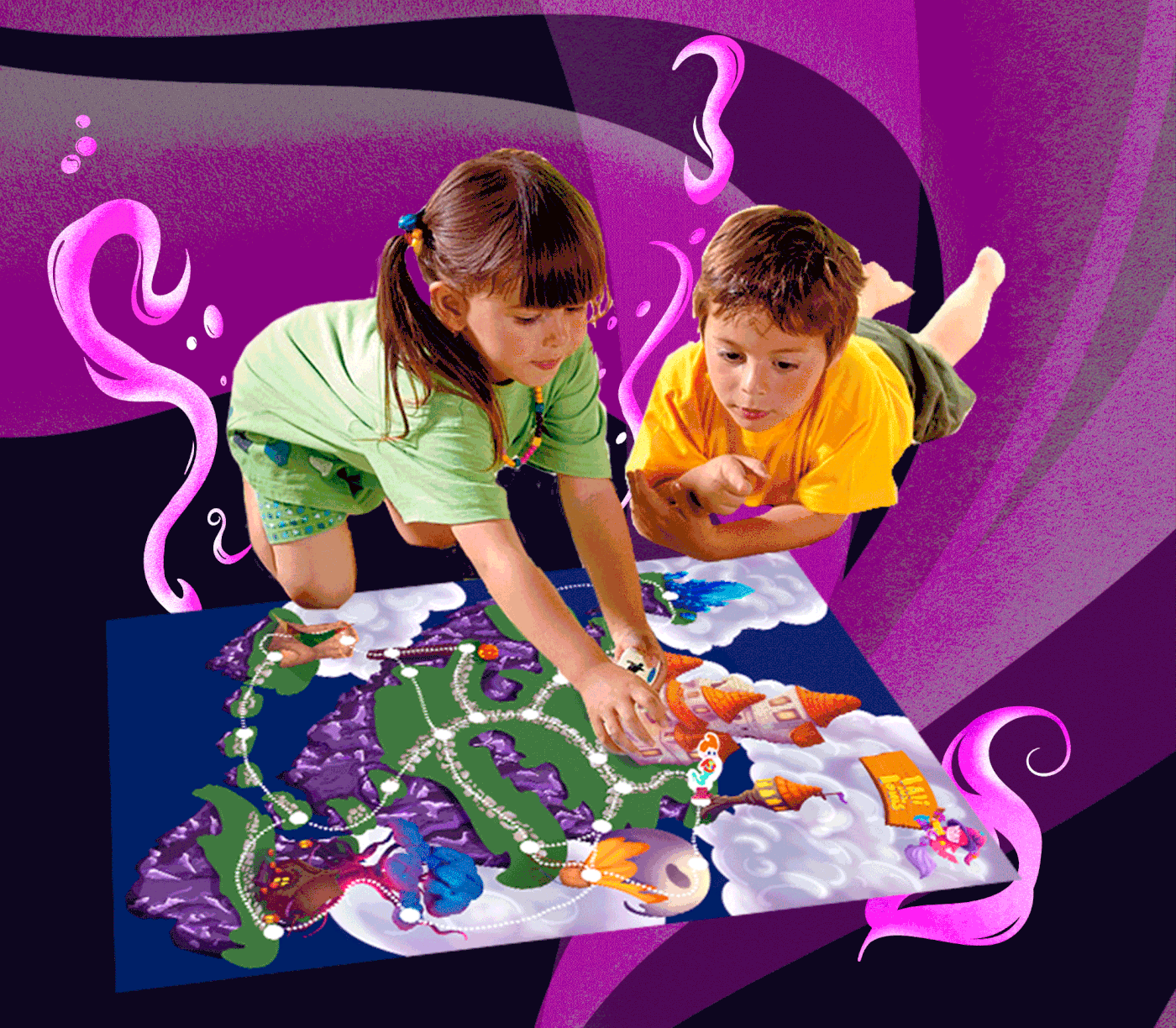 children illustration sketch artwork board game boardgame kids illustration Character lettering children board game