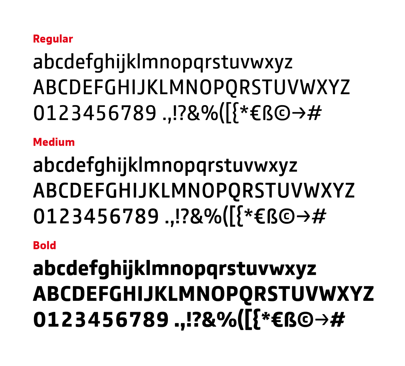 corporate font typewriter monospaced digital
