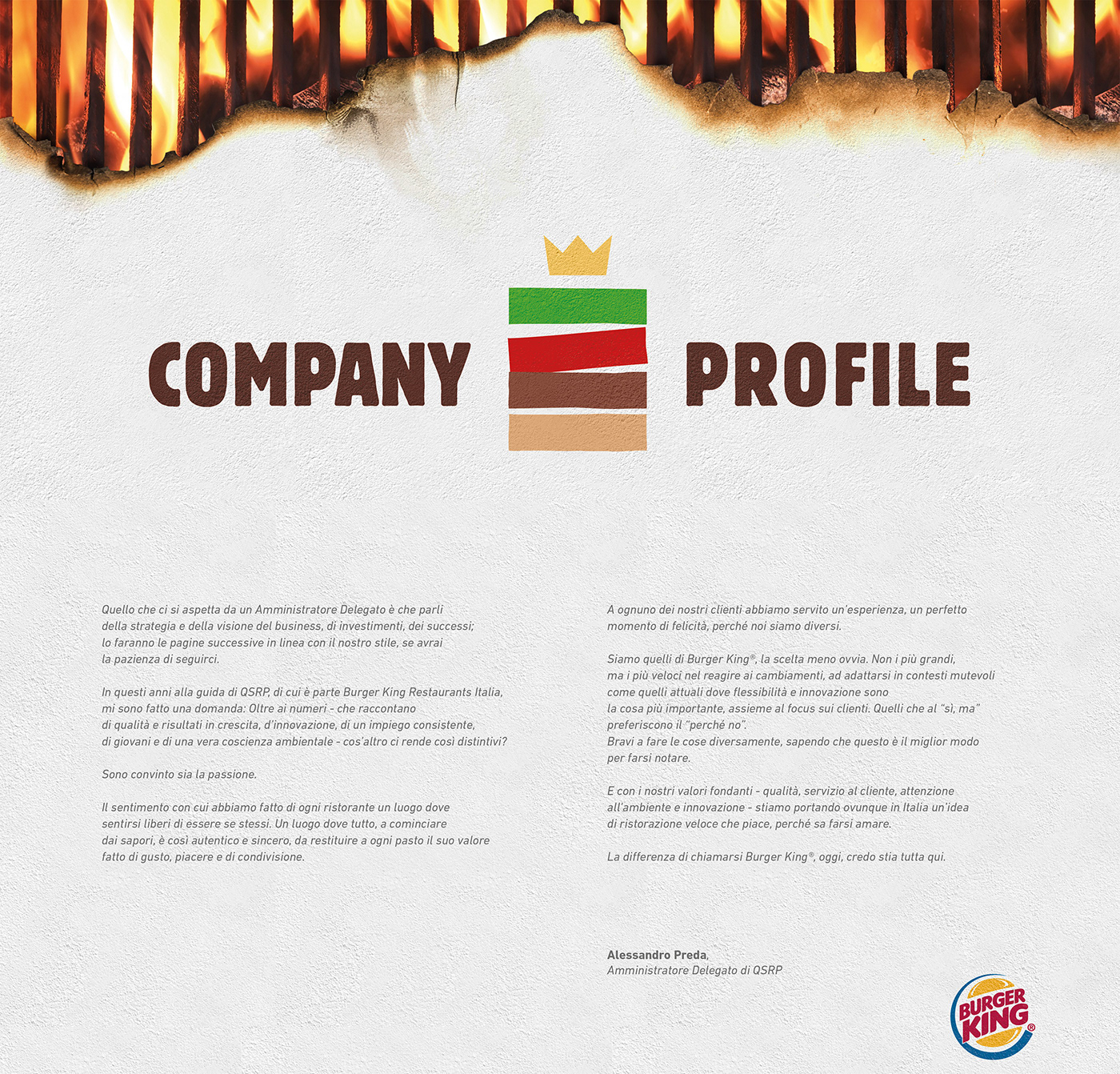 Burger King company profile corporate data visualization graphic design  infographic