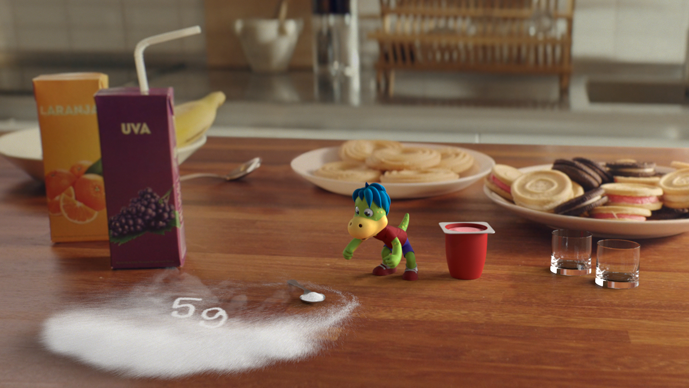 houdini simulation mantra animation  Character milk sugar