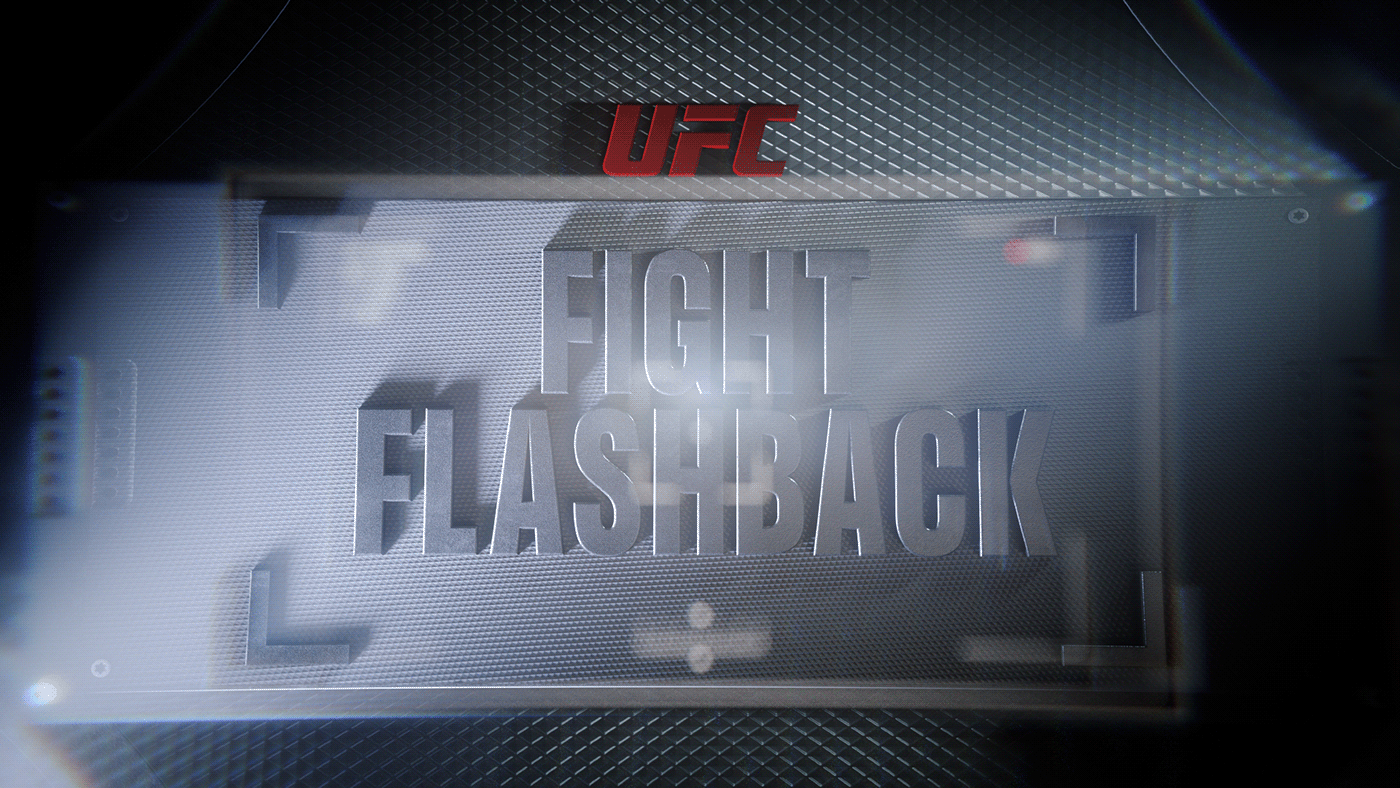 animation  cinema4d Covington design fightflashback houdini motion graphics  redshift UFC Usman
