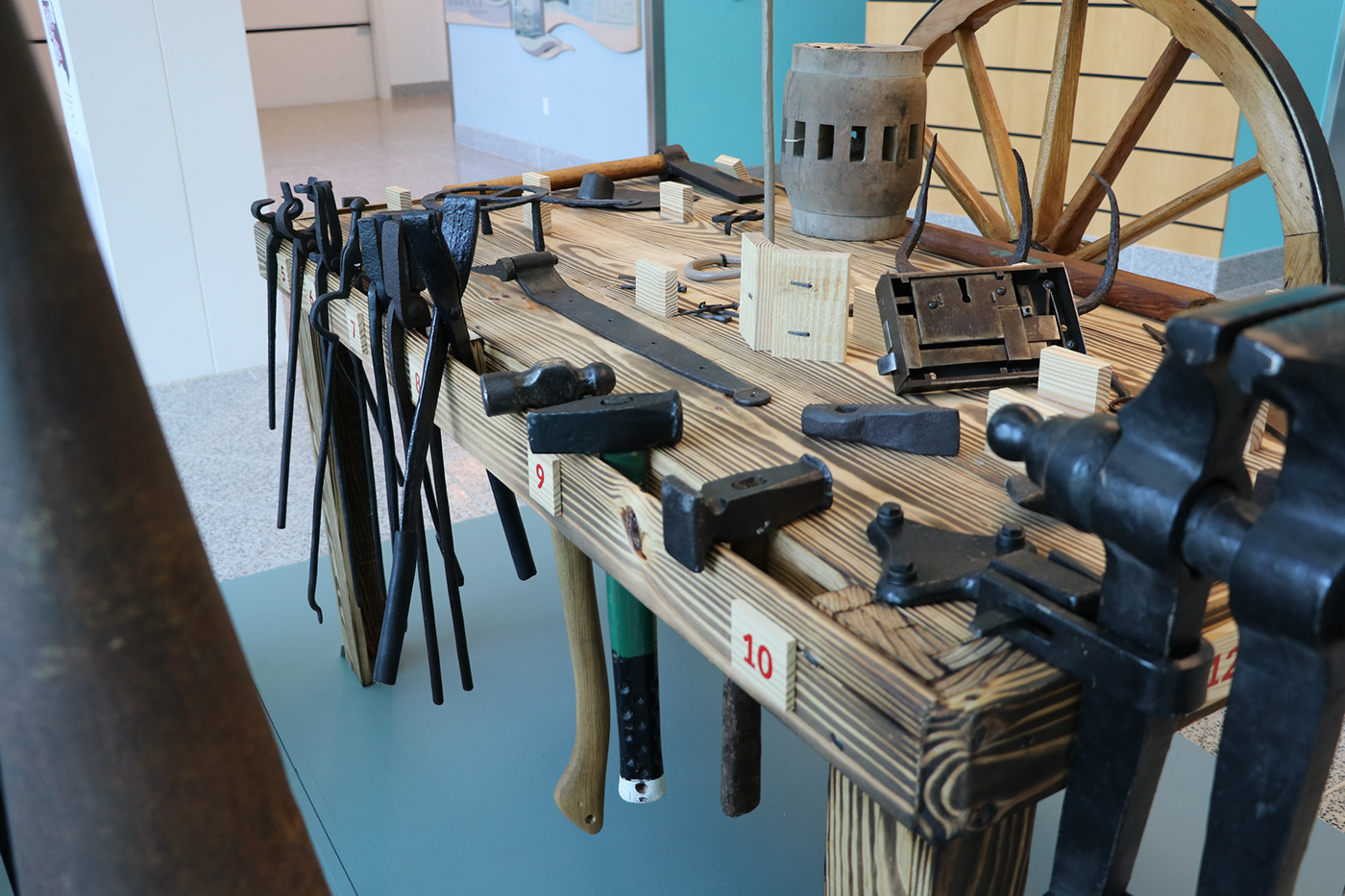 Carpentry culture exhibit Exhibition  history metalwork museum wood