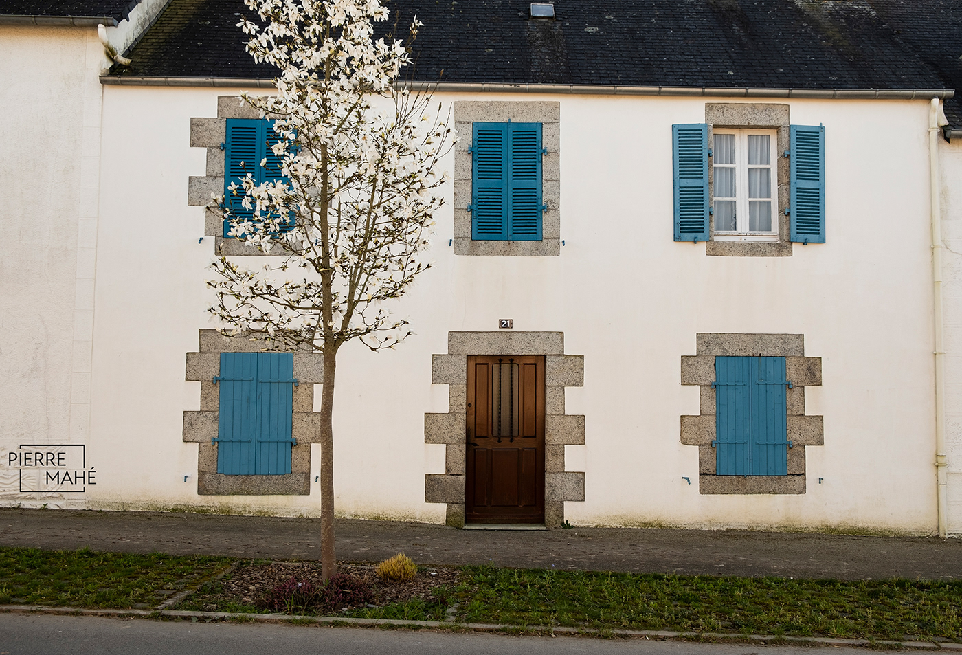 architecture bretagne facades maisons Photographie village