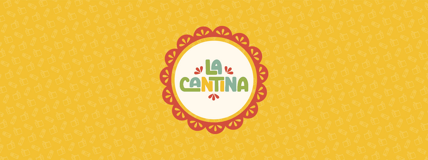 La Cantina studi visual identity Logotype brand identity graphic design  School Project