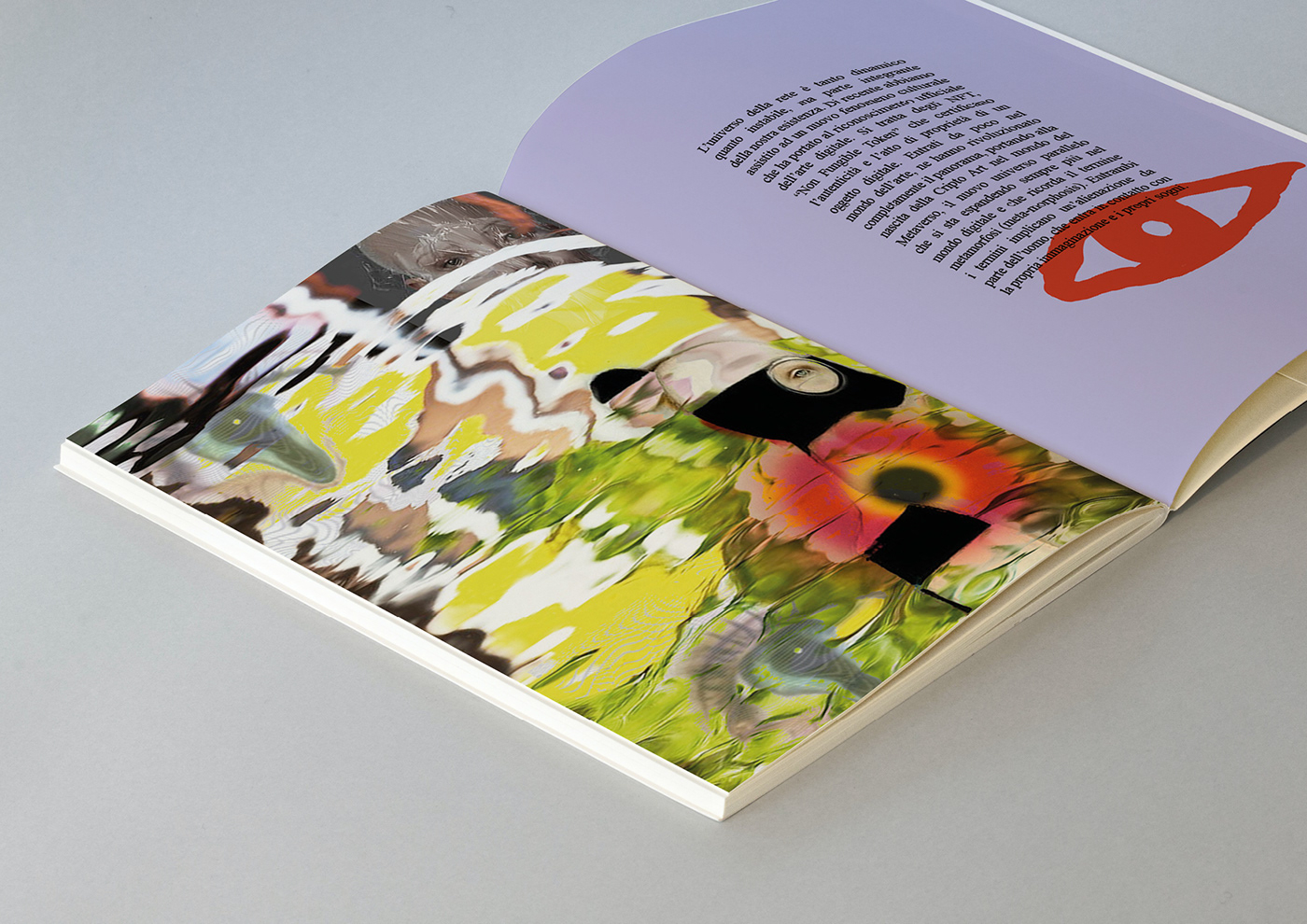 graduation project art visual identity Digital Collage Layout Design magazine book