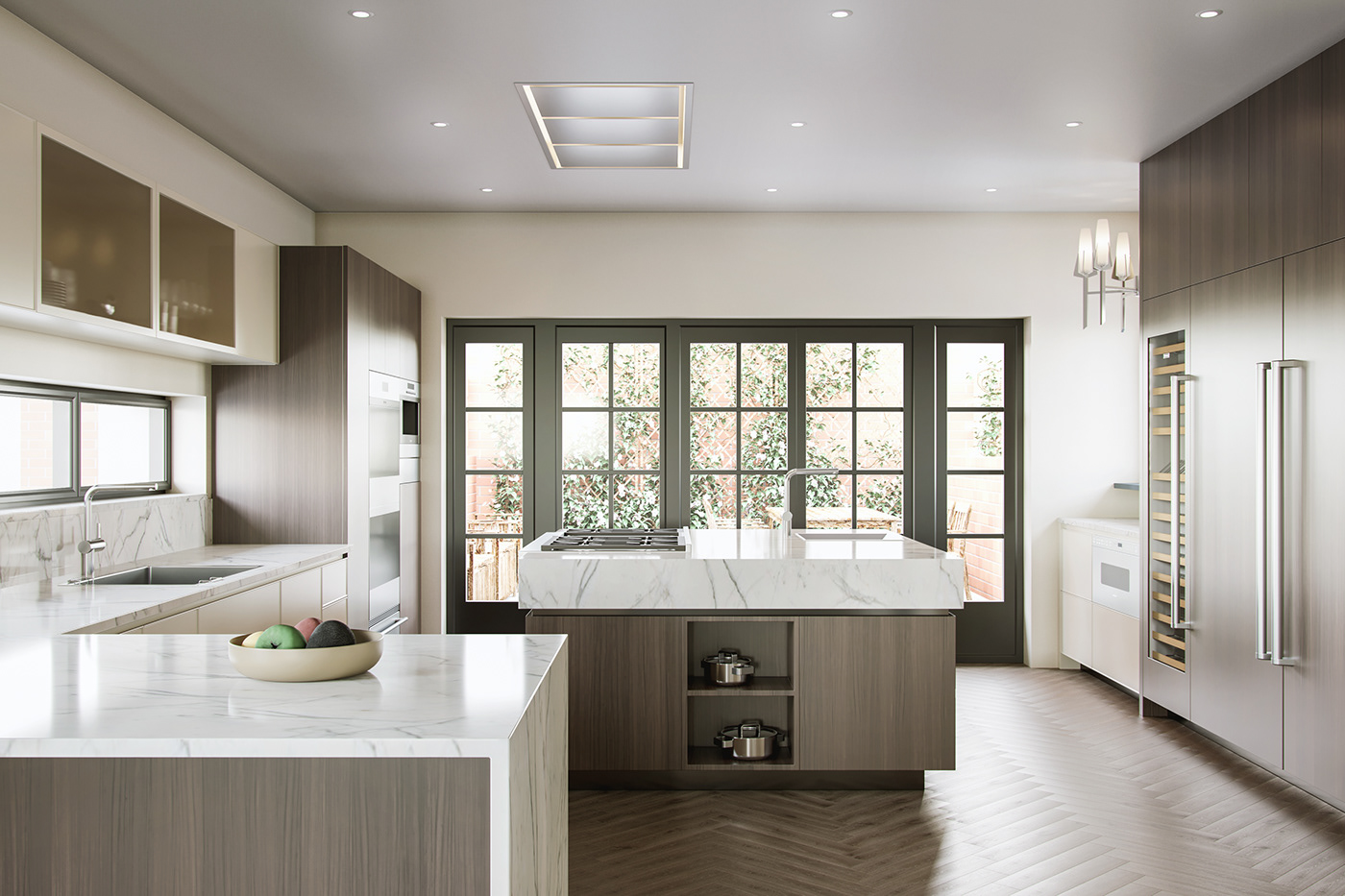 architecture New York Render interior design  cinema 4d CGI furniture kitchen bedroom photorealistic