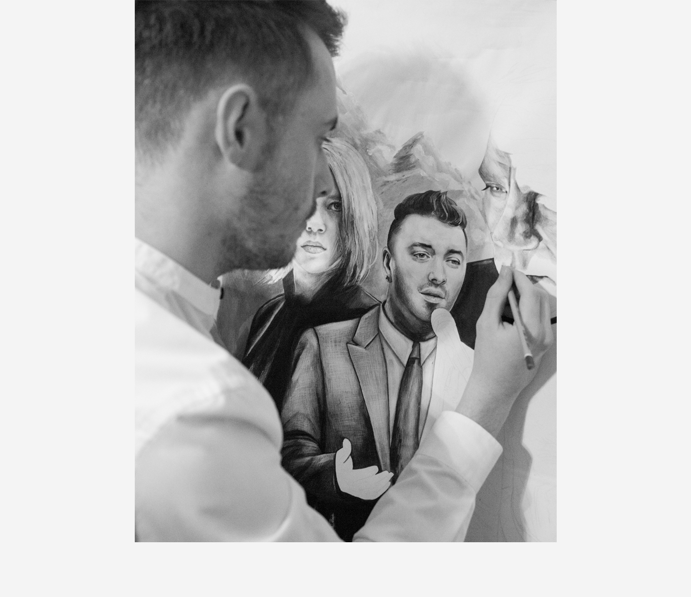 james Bond spectre sam smith james bond Sam Smith writing's on the wall writing'sonthewall Promotion poster advertisement Sam Smith