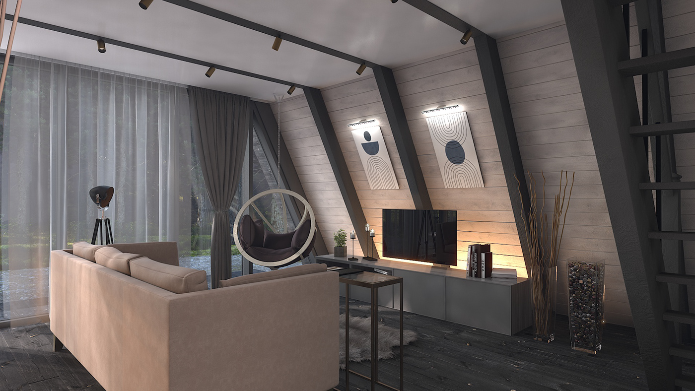 3ds max architecture archviz building concept house Interior Project visualization vray
