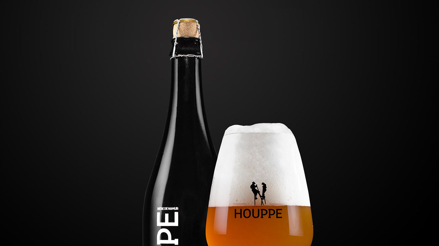 beer brewery Houppe bottle handmade shop bière échasseur