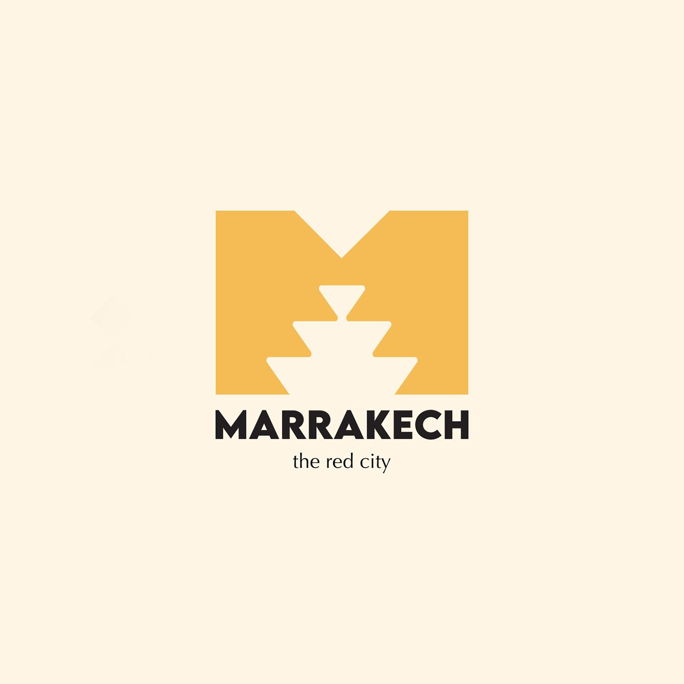 Marrakech City branding brand identity Graphic Designer Logo Design