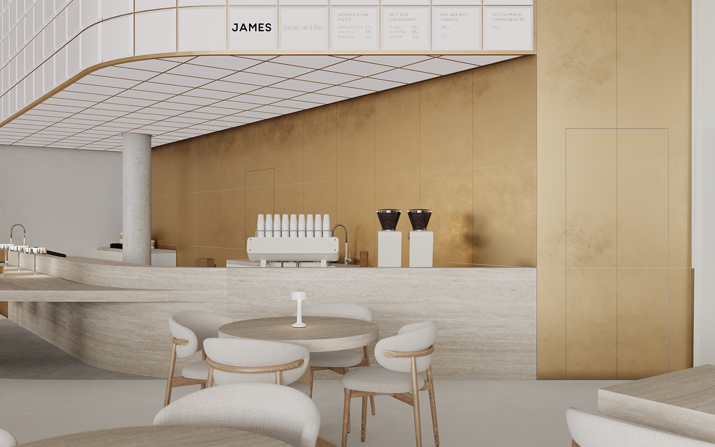 restaurant brand identity design interior design  industrial design  3d modeling visualization 3ds max corona architecture