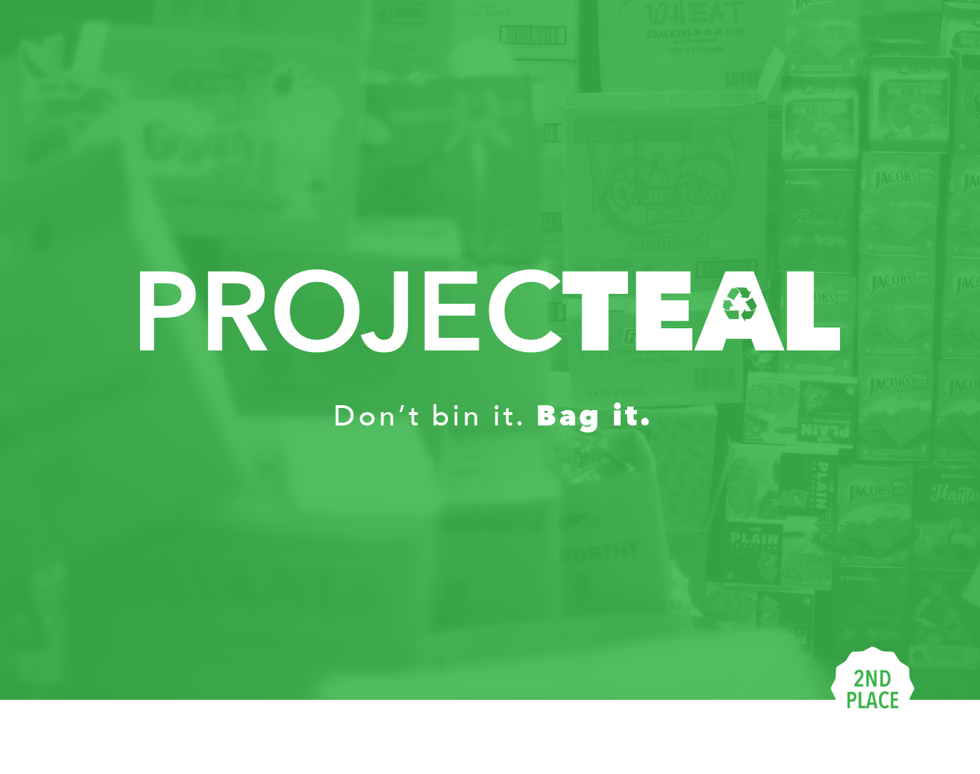 project teal packaging design green future recycling
